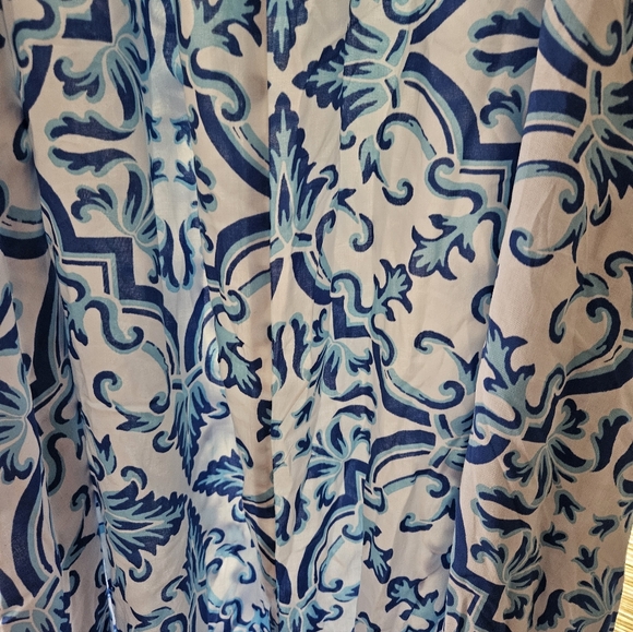 Joyspun Patterned Plus Size Strappy Maxi Dresses Nightgown Size 4X - Picture 8 of 10